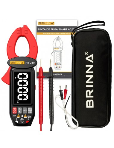 Brinna Hb-210 Pinza Corriente De Fuga...